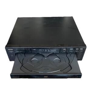 Vintage Teac DV-M5000 (2001) 5 DVD/CD Changer Multi-Player Tested And Working.